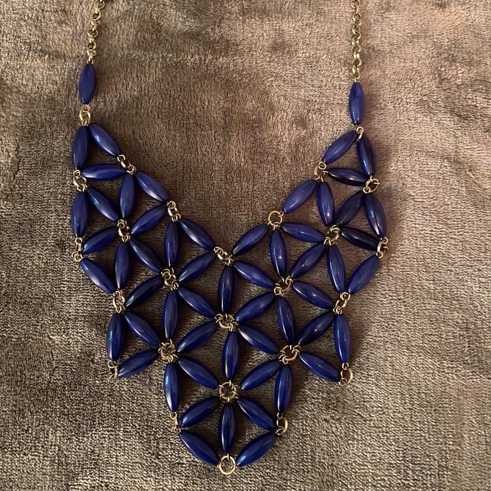 Robert Rose bib statement necklace 19"